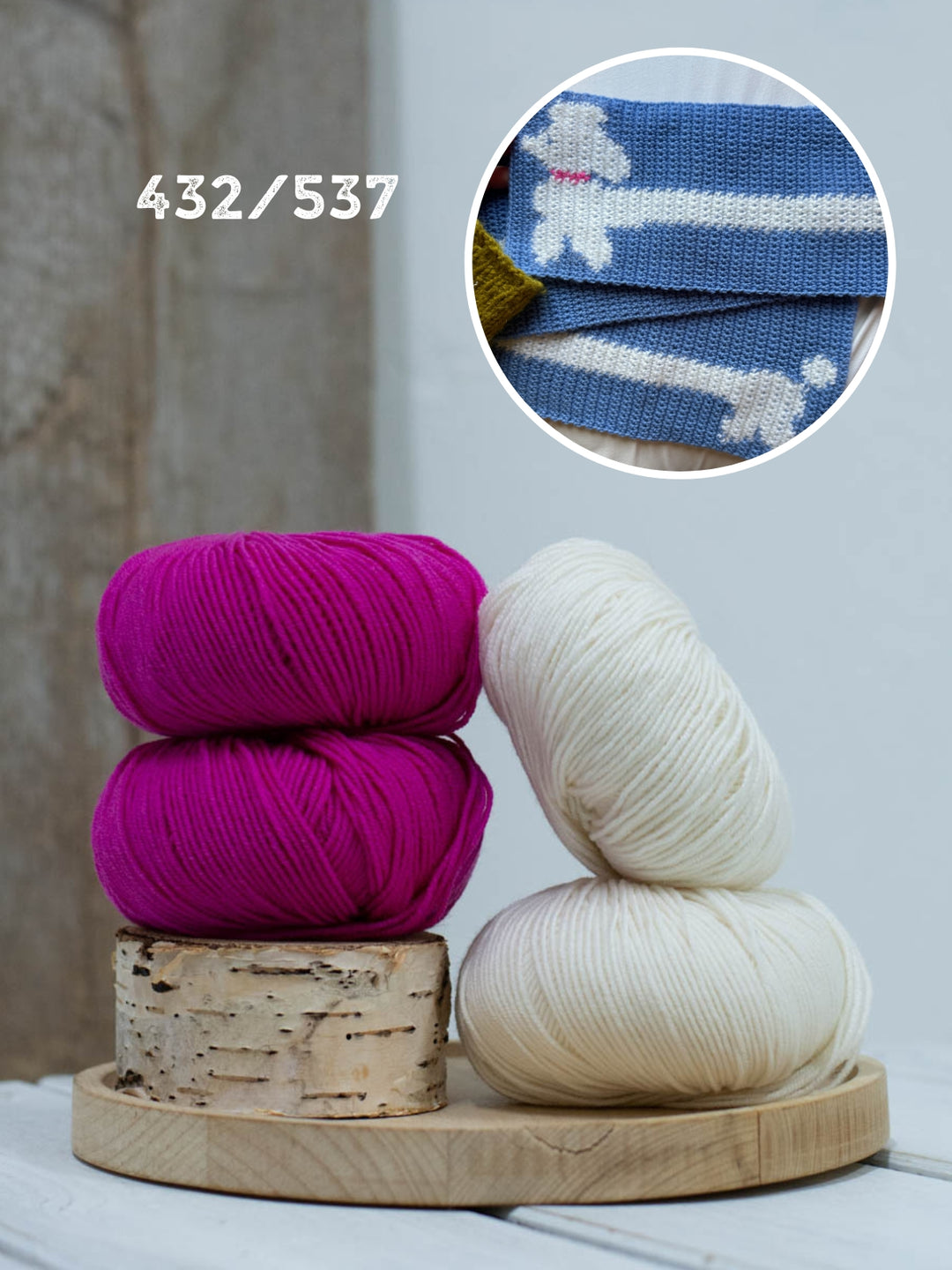 Haakpakket Poodle Scarf - Engelstalig - Devout Hand