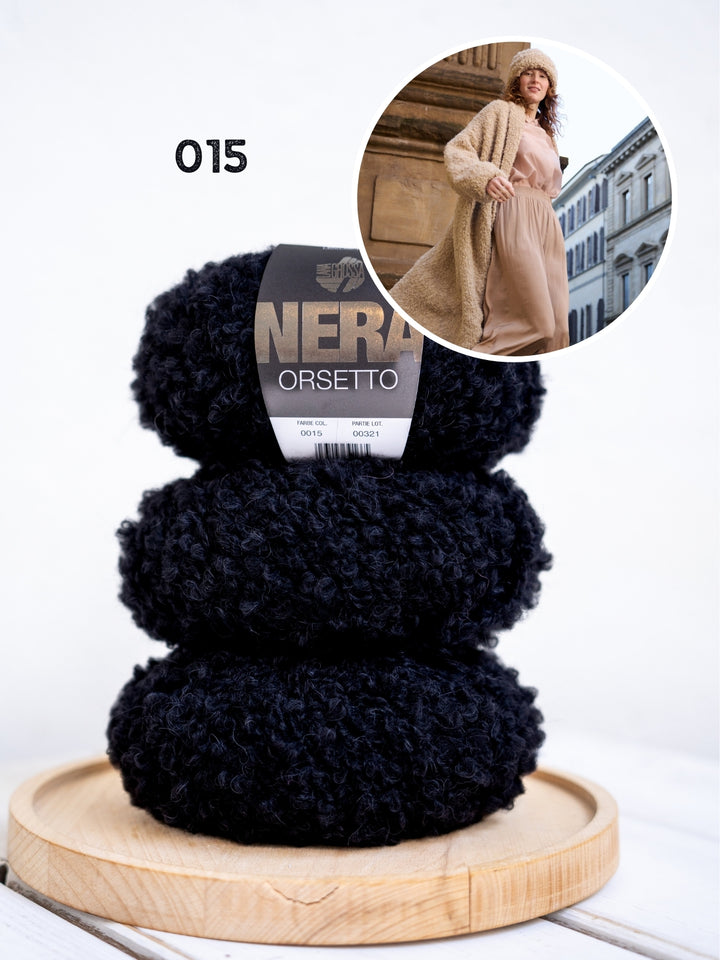 Breipakket Orsetto lange mantel