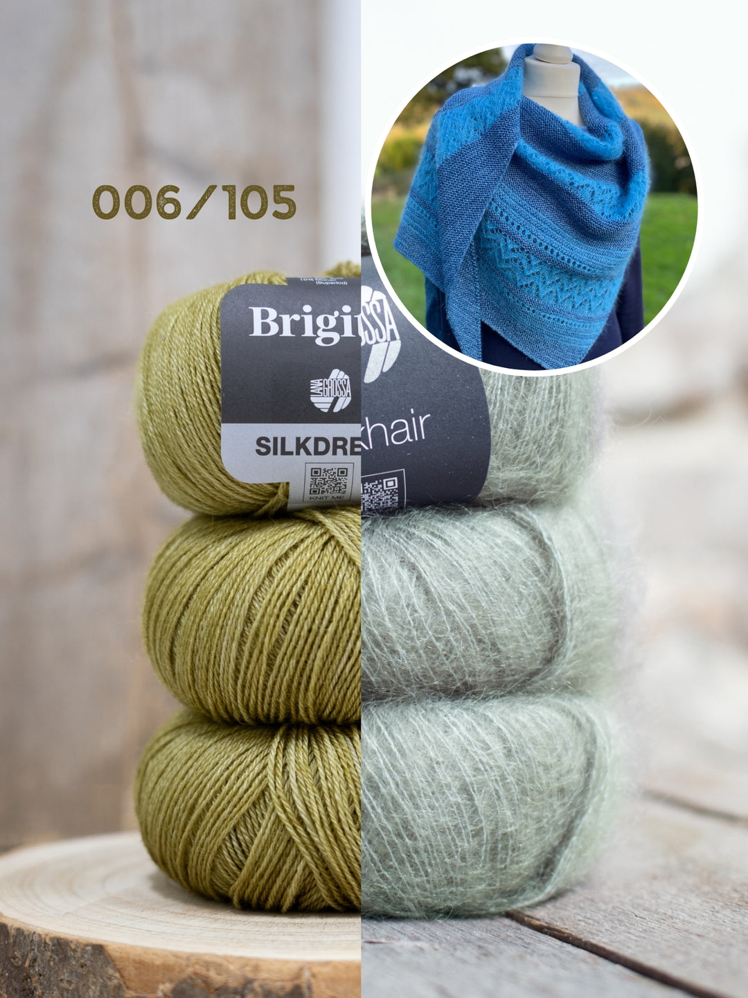 Breipakket Lizas Tuch Tintenzauber