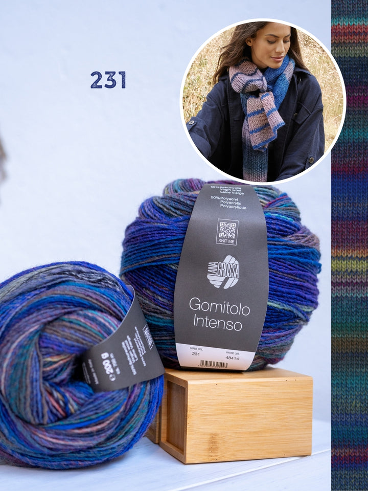 Breipakket Gomitolo rechte sjaal