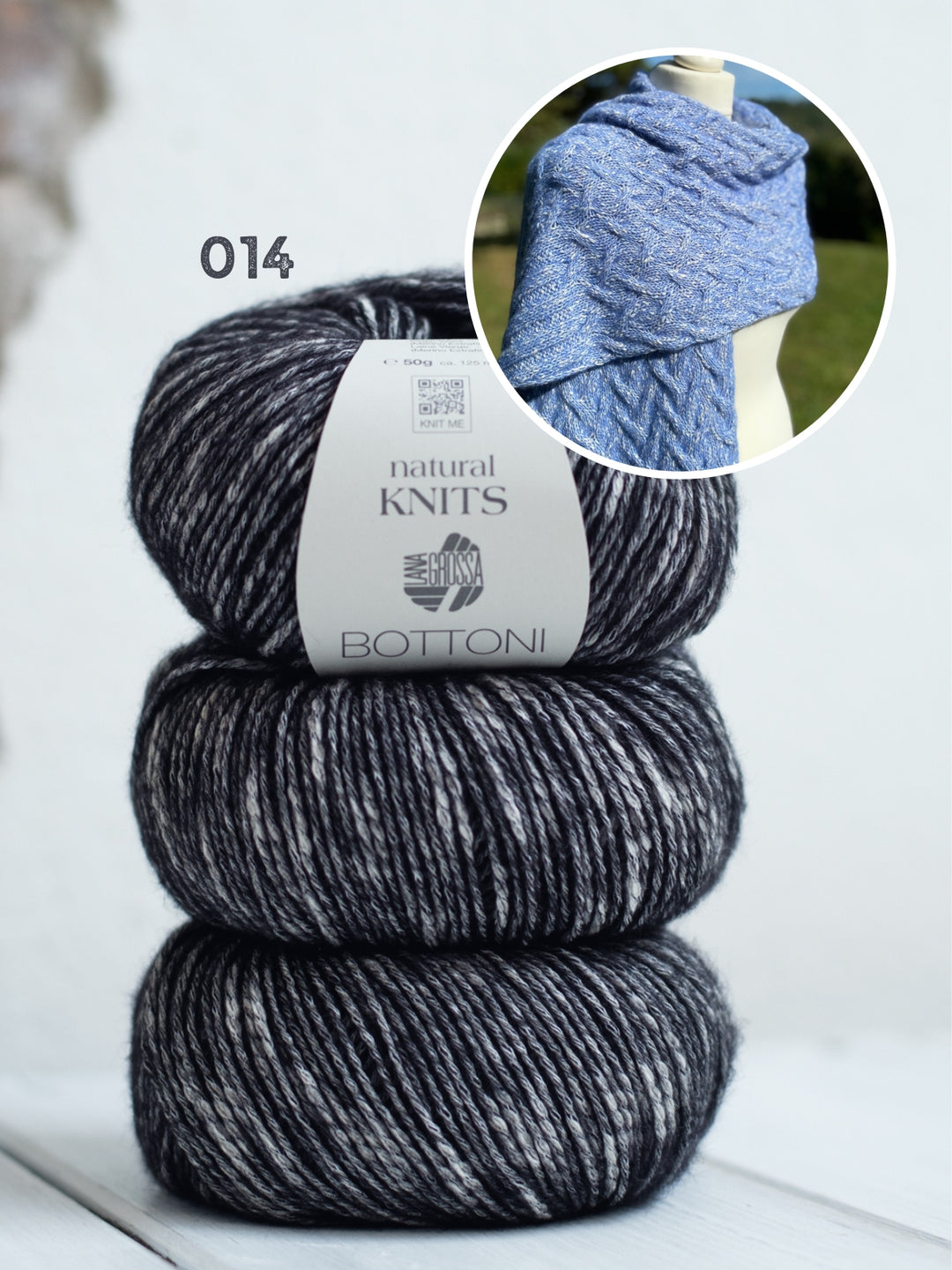 Breipakket Lizas Tuch Braid Lines