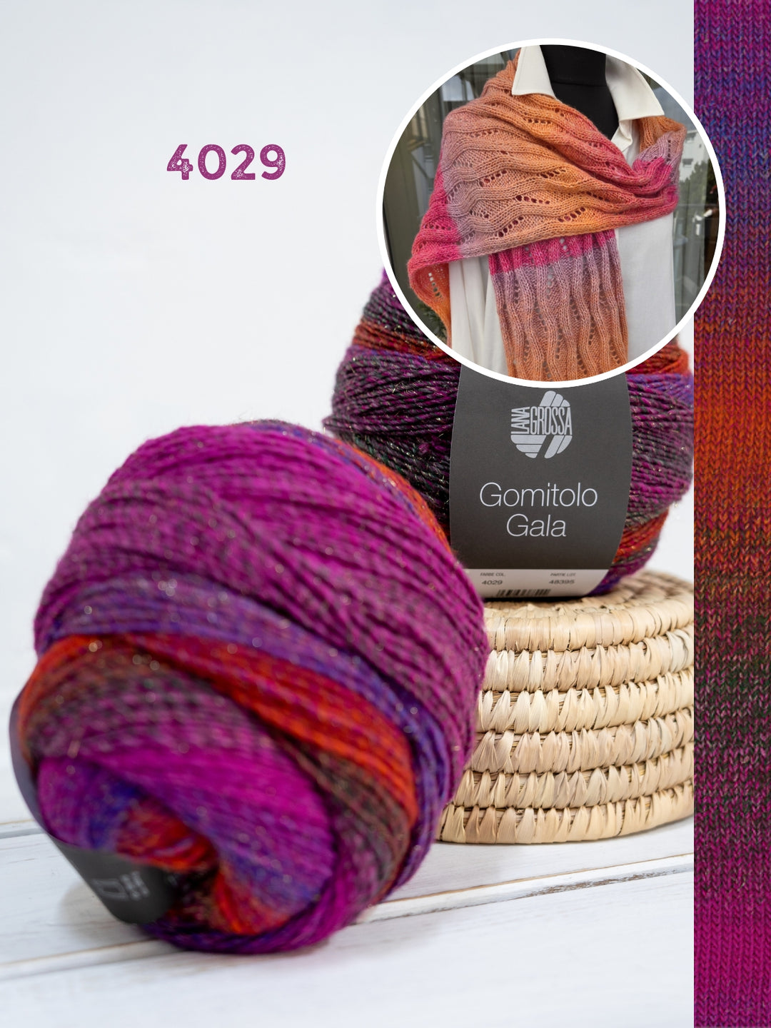 Breipakket Lizas Schal Wintermorgen