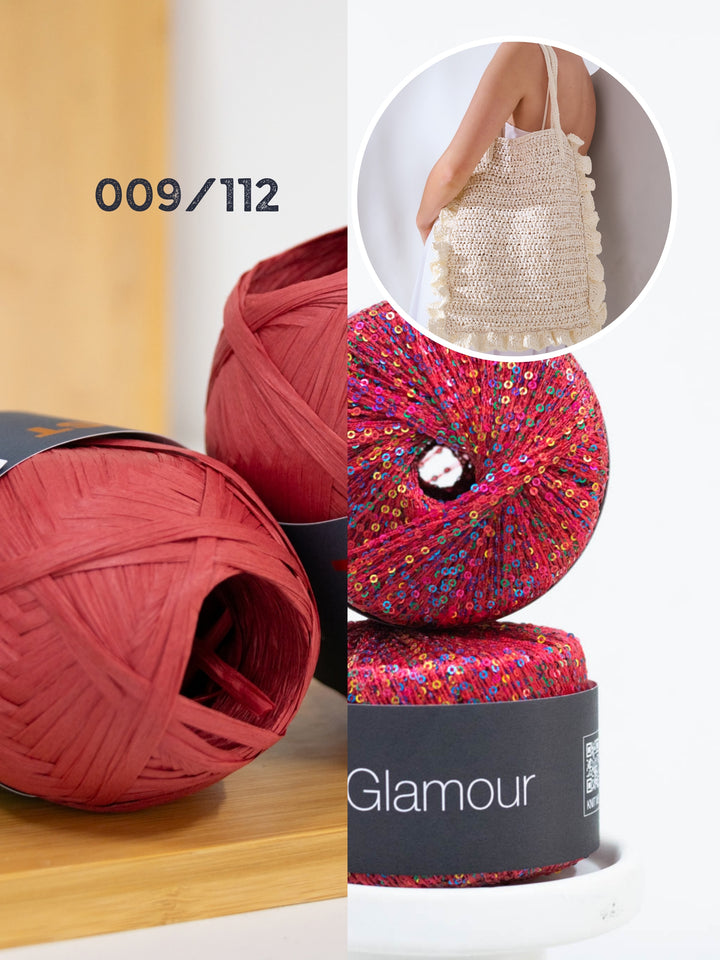 Haakpakket The Bast Glamour tas met ruches