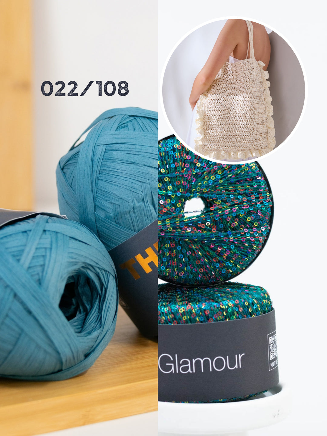 Haakpakket The Bast Glamour tas met ruches