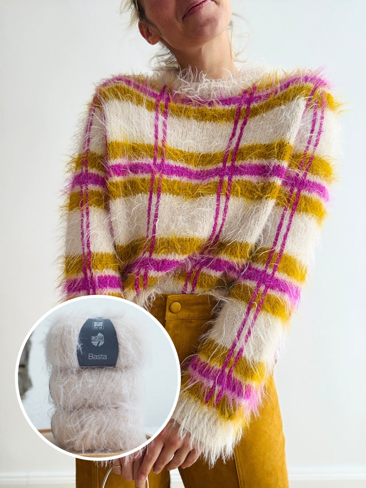 Breipakket Ceallaigh Sweater - Basta - Engels- &amp; Duitstalig - Kolibri by Johanna
