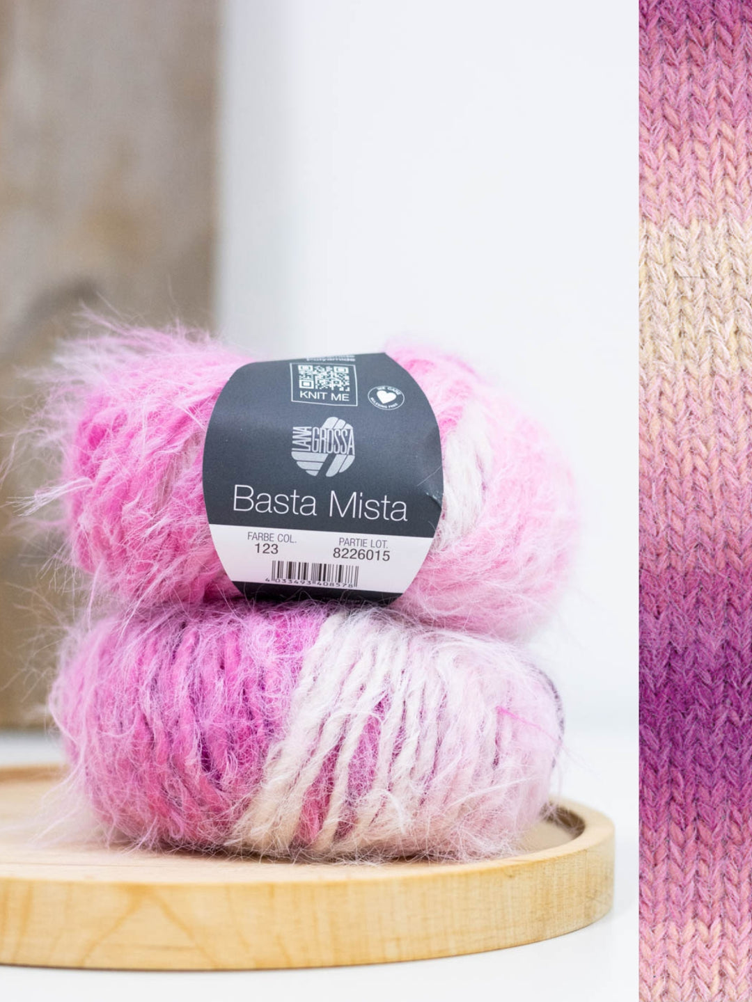 Basta Mista 123 Roodpaars/Fuchsia/Roze/Roze/Ruw wit/Schelp