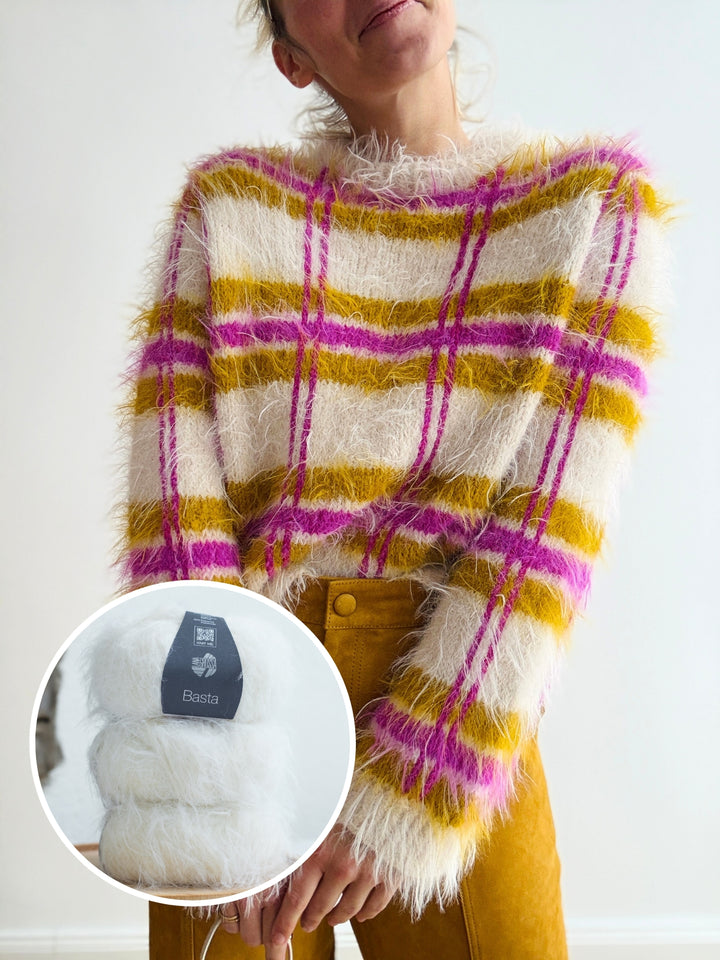 Breipakket Ceallaigh Sweater - Basta - Engels- &amp; Duitstalig - Kolibri by Johanna