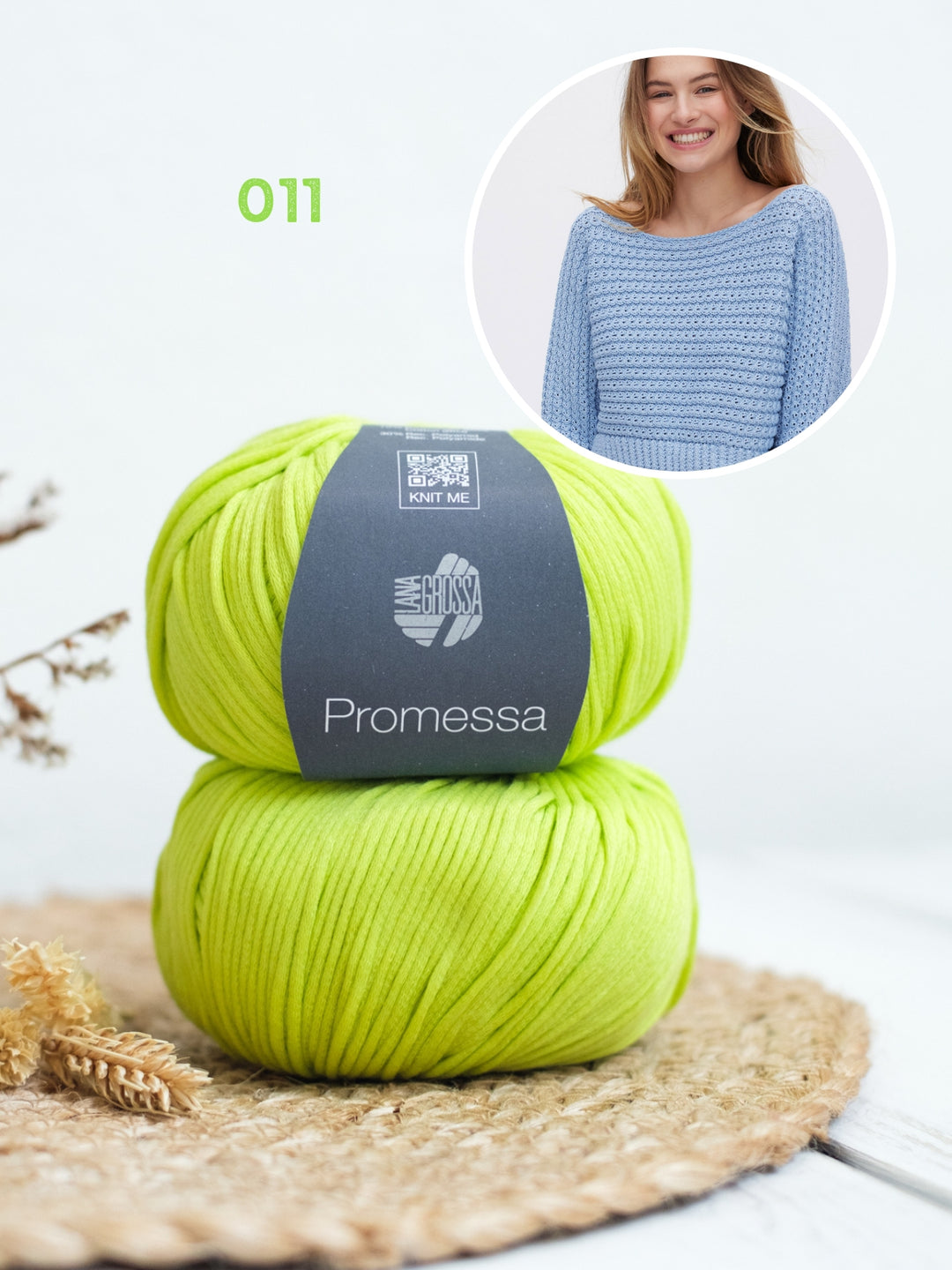 Breipakket Promessa pullover met kabels