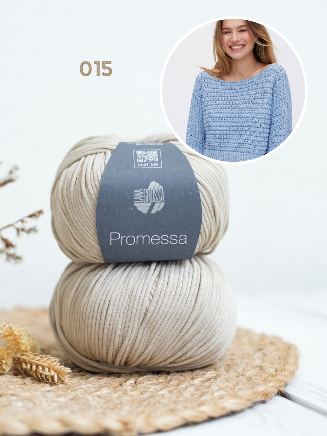 Breipakket Promessa pullover met kabels