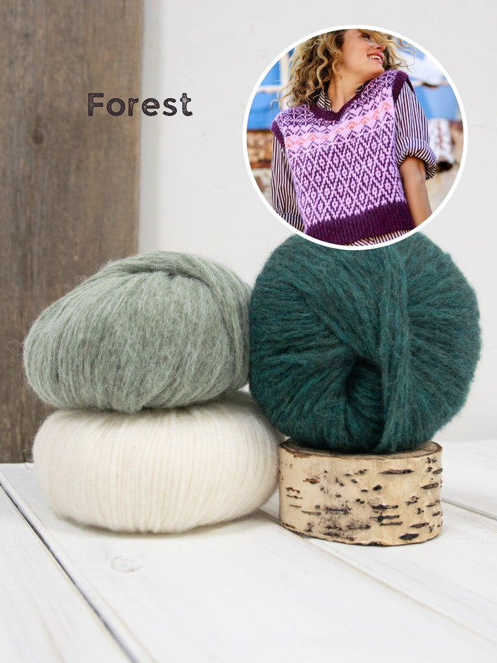 Breipakket Brigitte No. 2 Noorse spencer