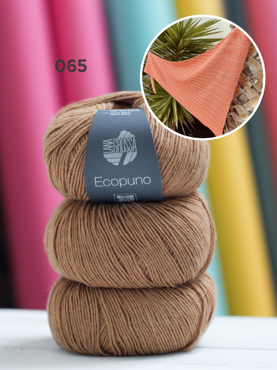 Breipakket Lizas Tuch Cable Love - Ecopuno