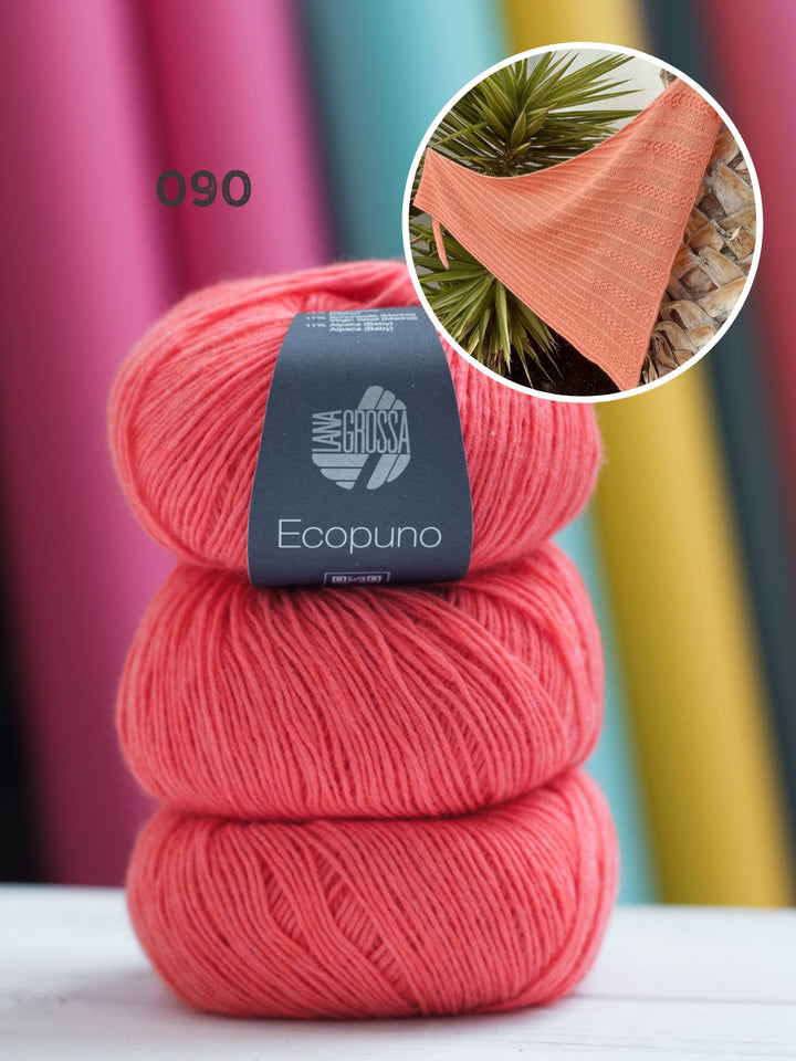 Breipakket Lizas Tuch Cable Love - Ecopuno