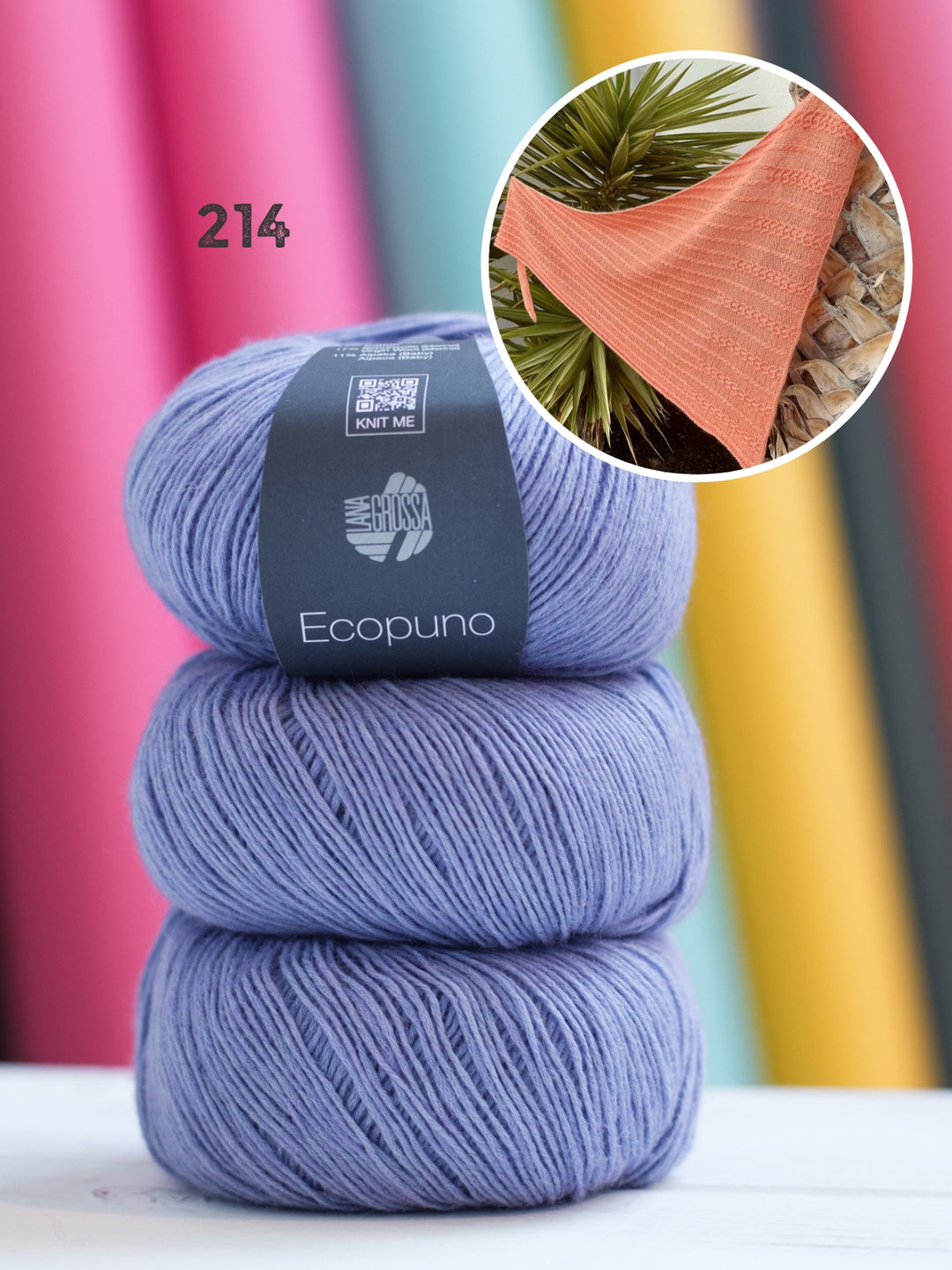 Breipakket Lizas Tuch Cable Love - Ecopuno