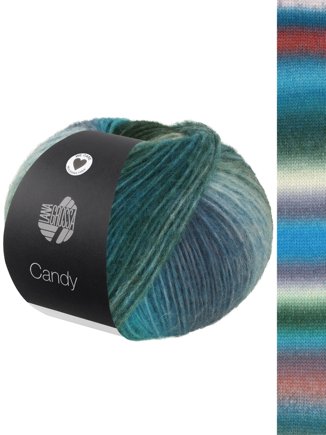 Candy 002 Roest/Grijs/Turkoois/Wit/Grijsblauw/-groen/-paars/Bruin/Licht-/Donkerblauw