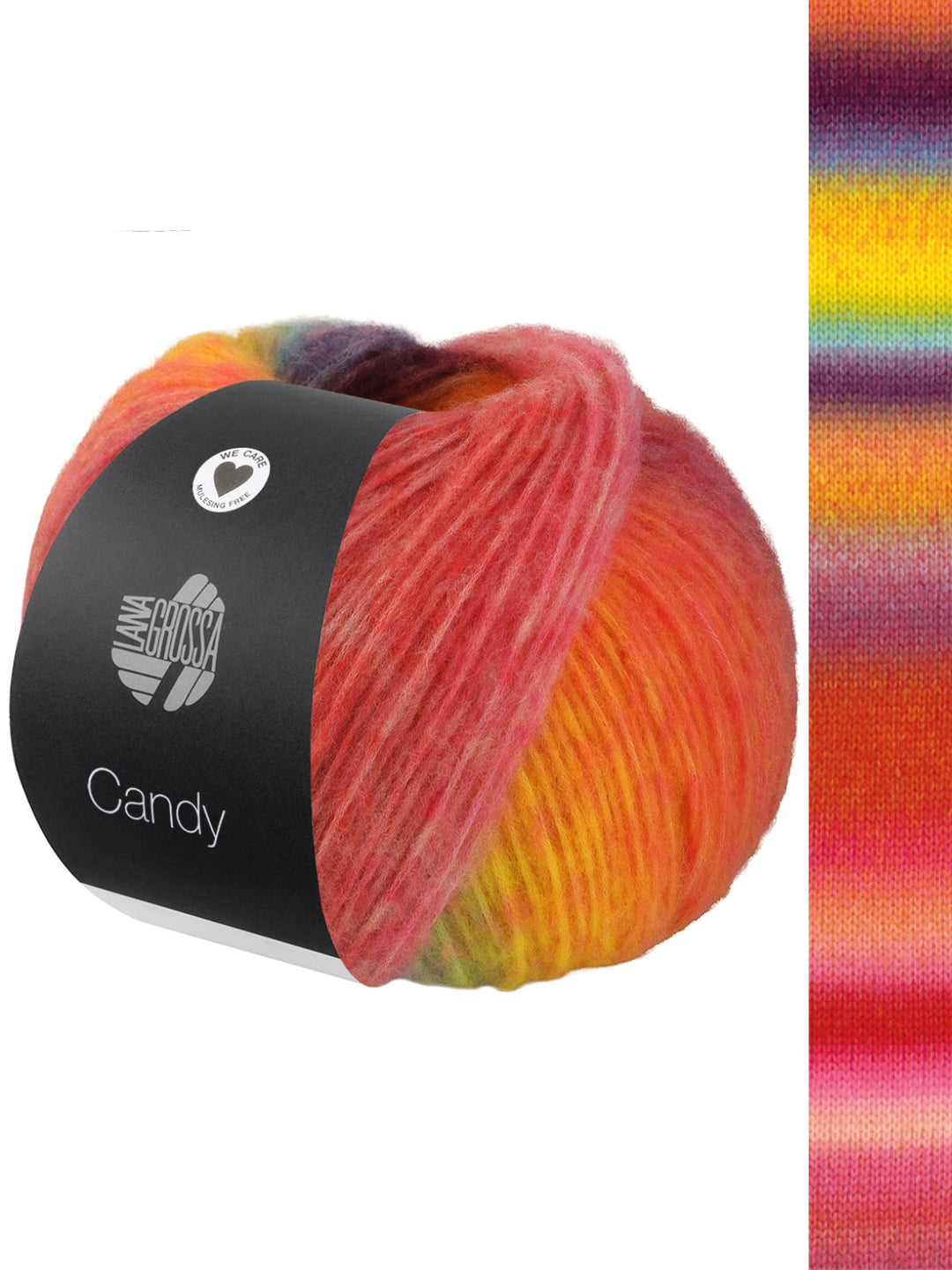 Candy 005 Abrikoos/Oranje/Donkerpaars/Lila/Geel/Groen/Mint/Rood/Roze