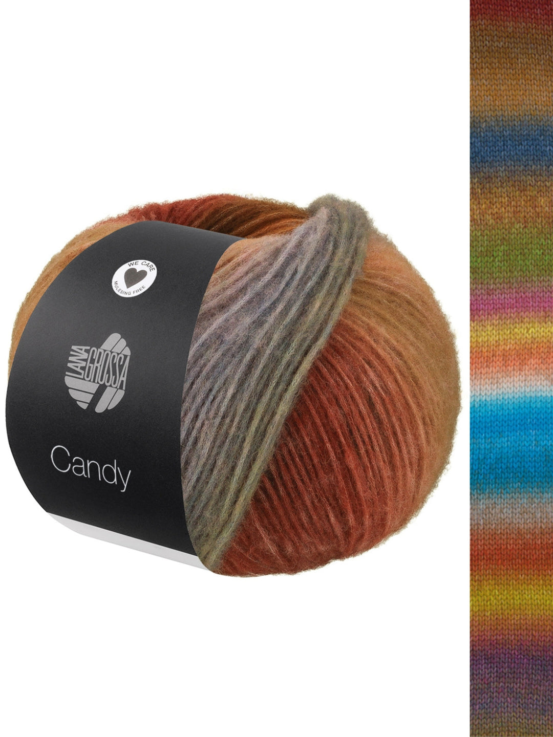 Candy 009 Nougat/Chocolade-/Roestbruin/Staalblauw/Groen/Fuchsia/Pistache/Mint/Turkoois/Violet