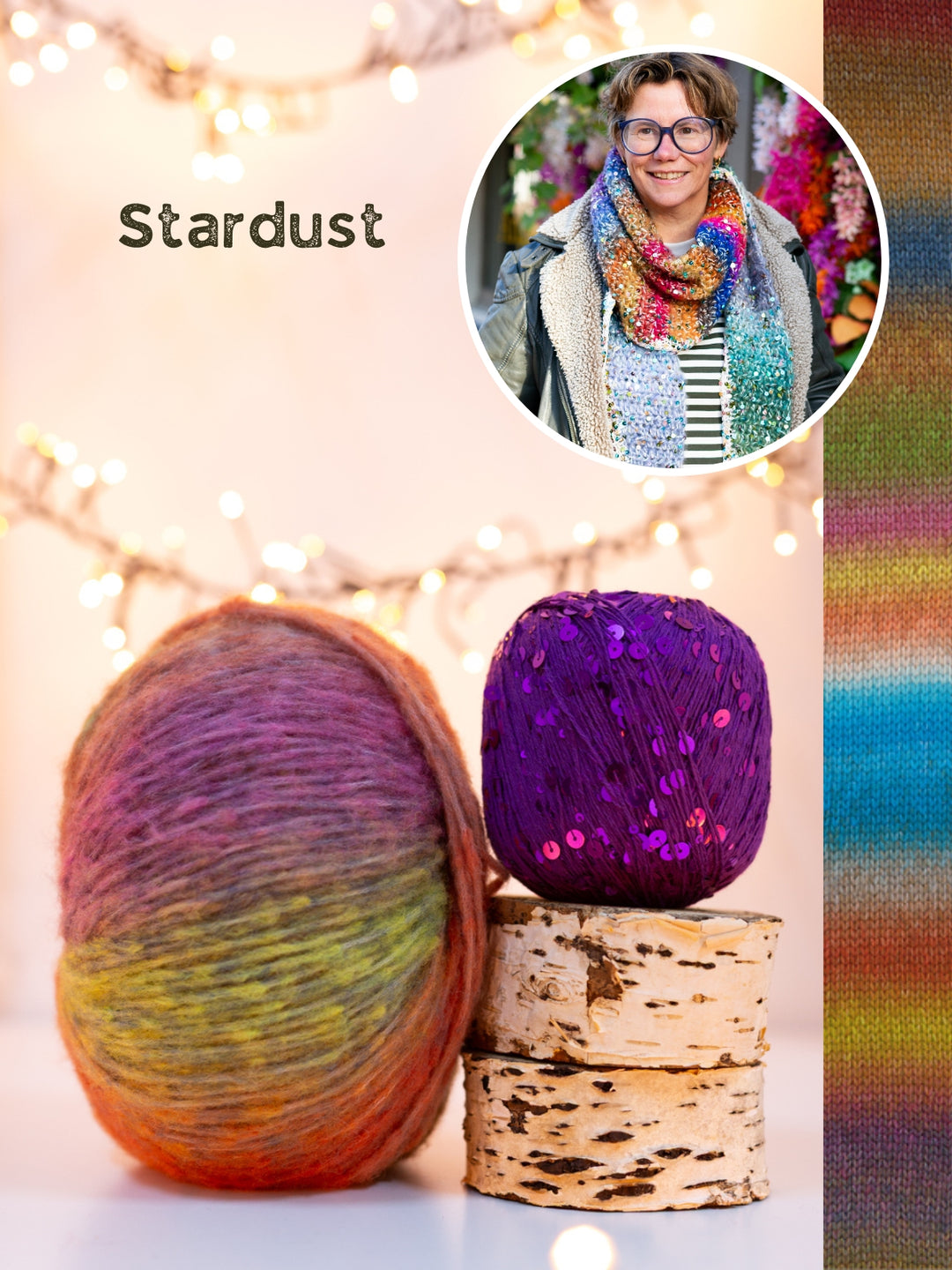 Haakpakket Candy Star sjaal