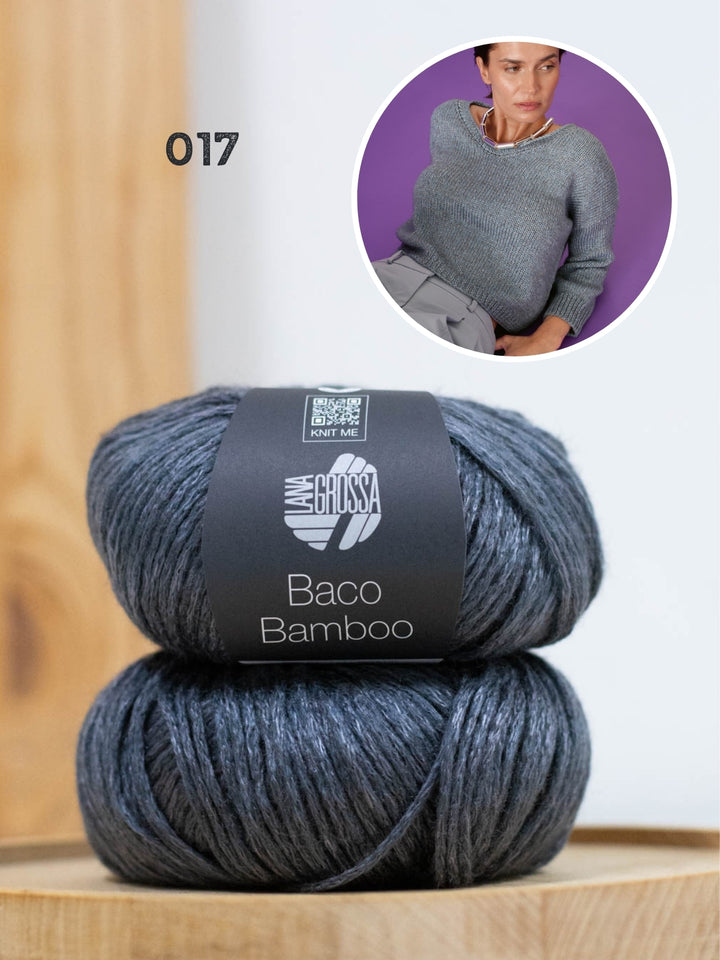 Breipakket Baco Bamboo v-hals trui