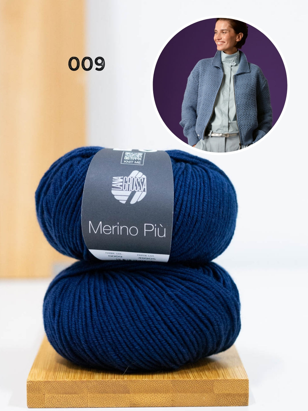 Breipakket Merino Piú vest met rits