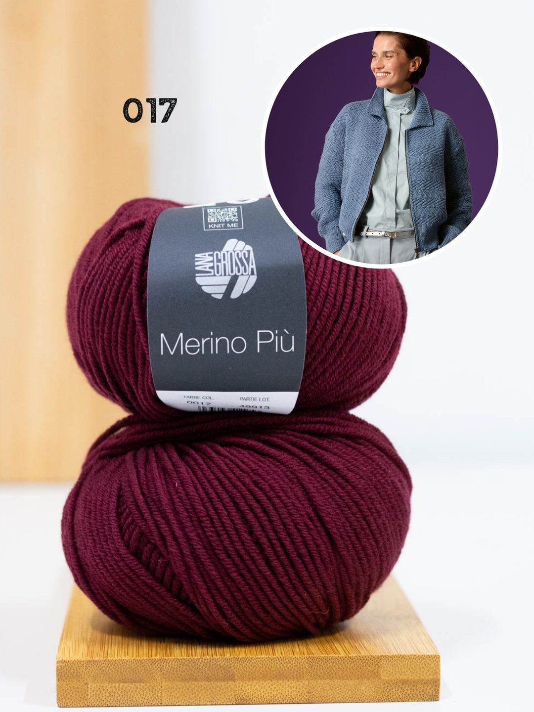 Breipakket Merino Piú vest met rits
