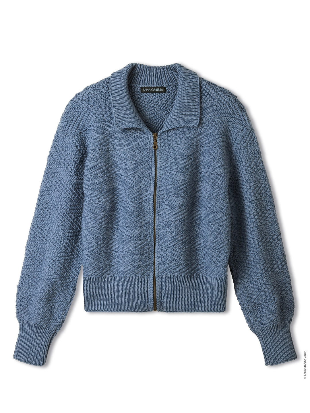 Breipakket Merino Piú vest met rits