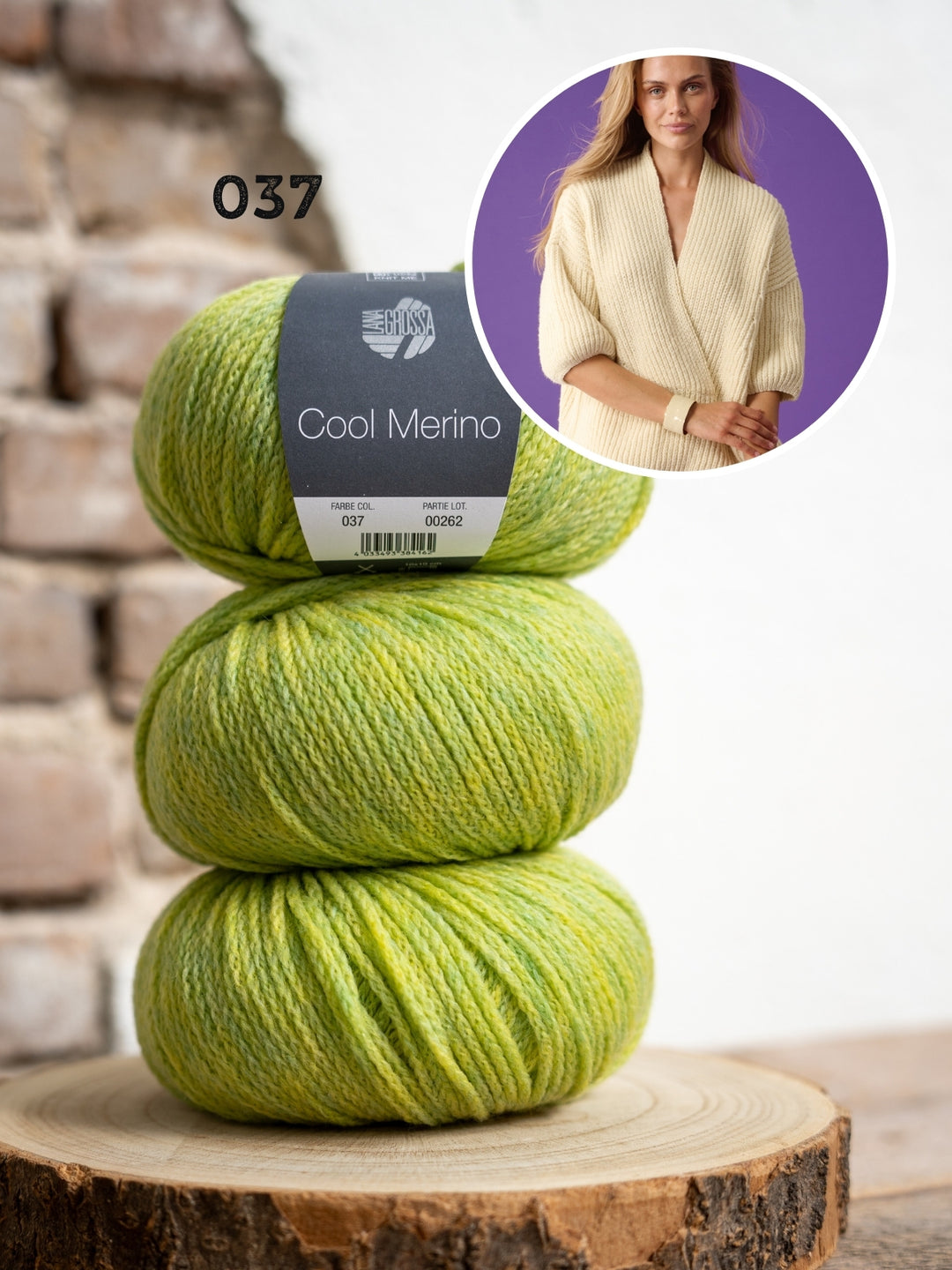 Breipakket Cool Merino v-hals trui