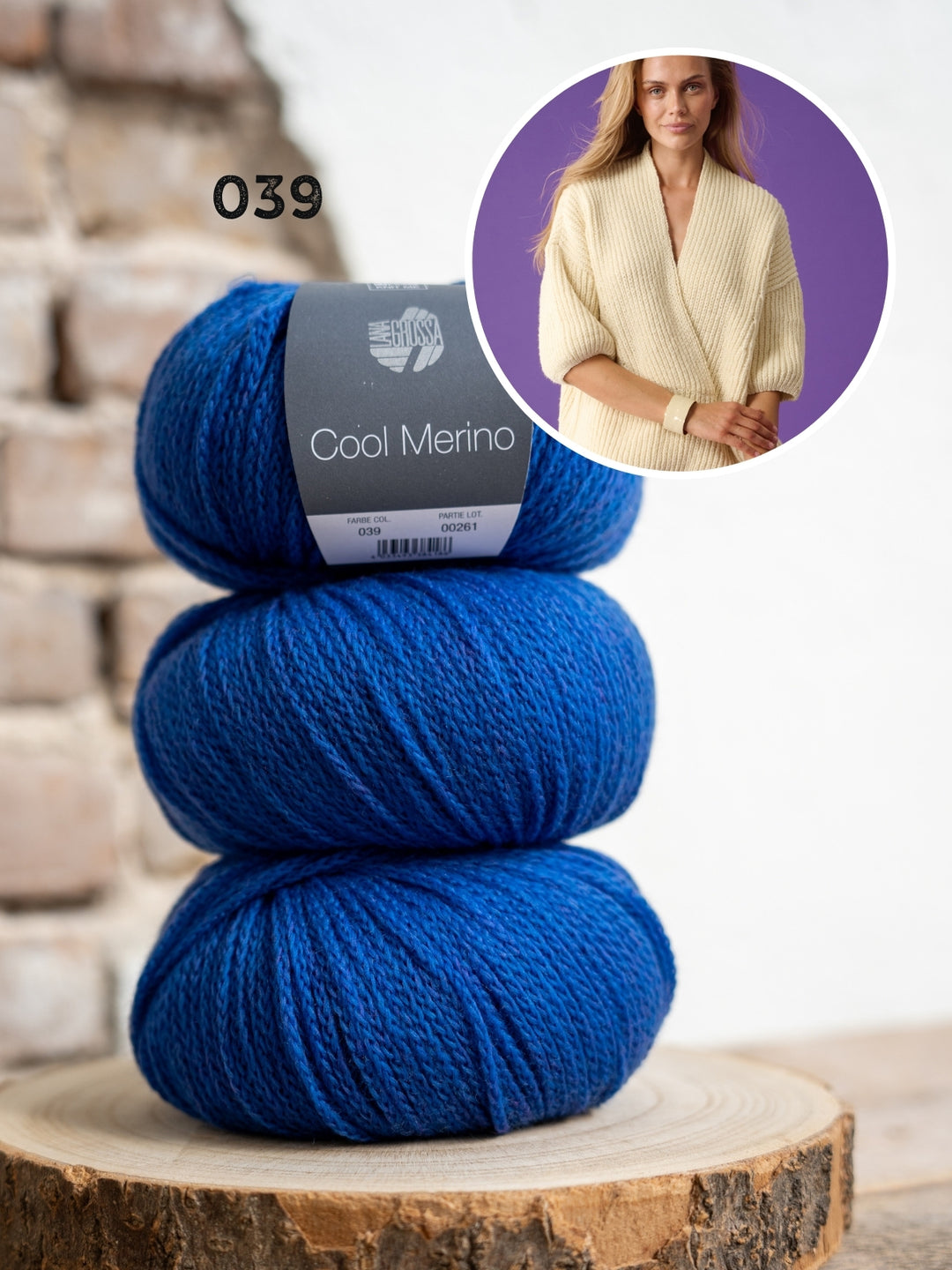 Breipakket Cool Merino v-hals trui