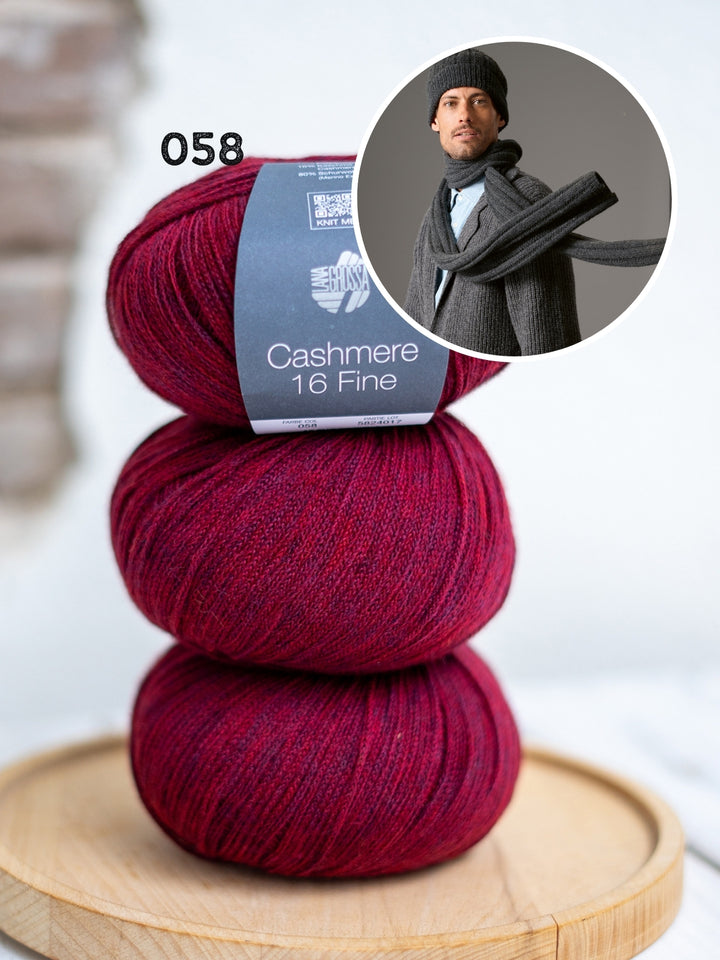 Breipakket Cashmere 16 Fine sjaal