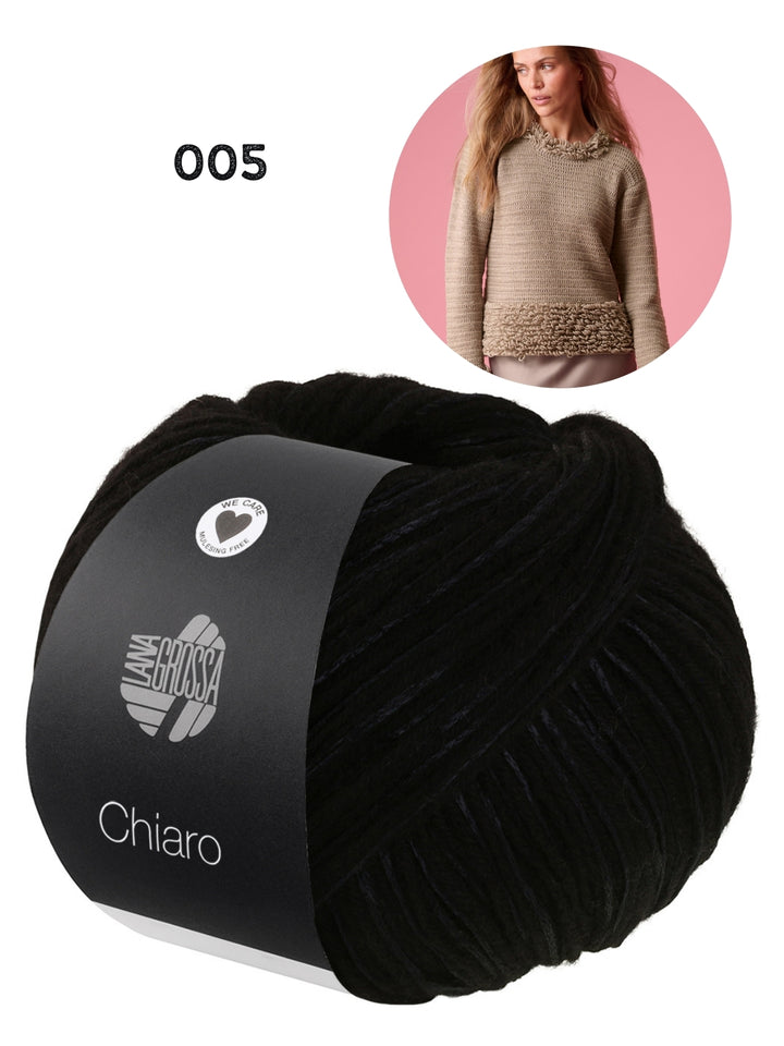 Haakpakket Chiaro trui met lussteek