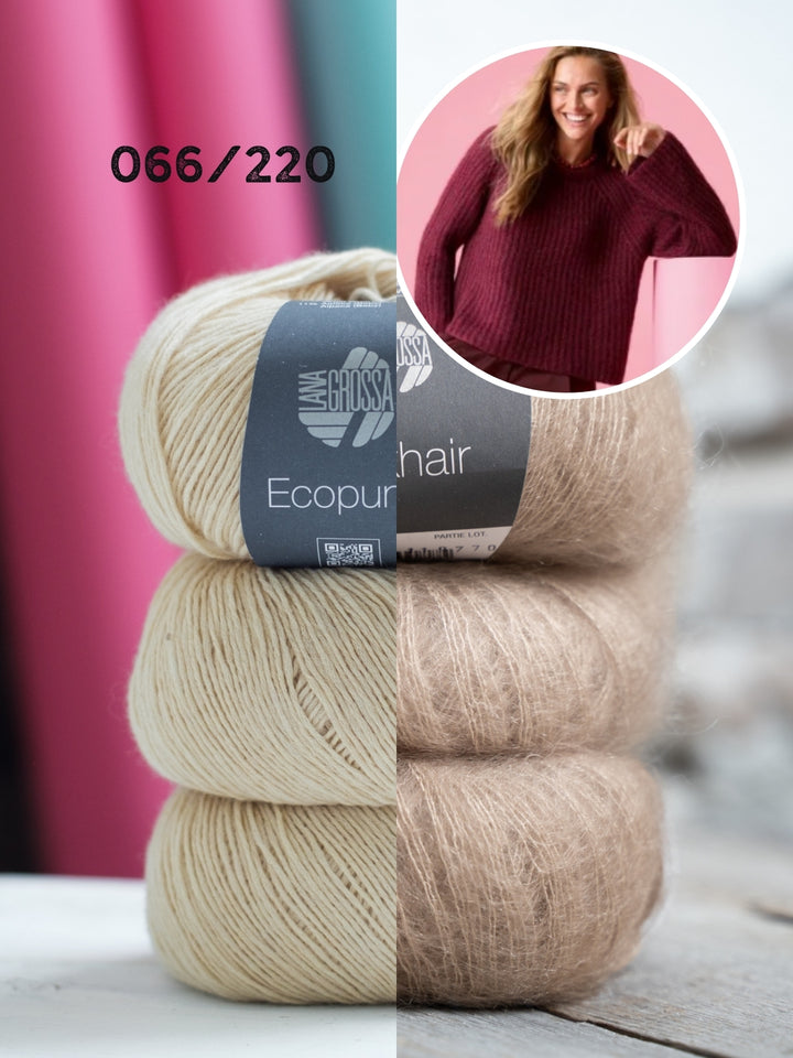 Breipakket Ecopuno &amp; Silkhair trui