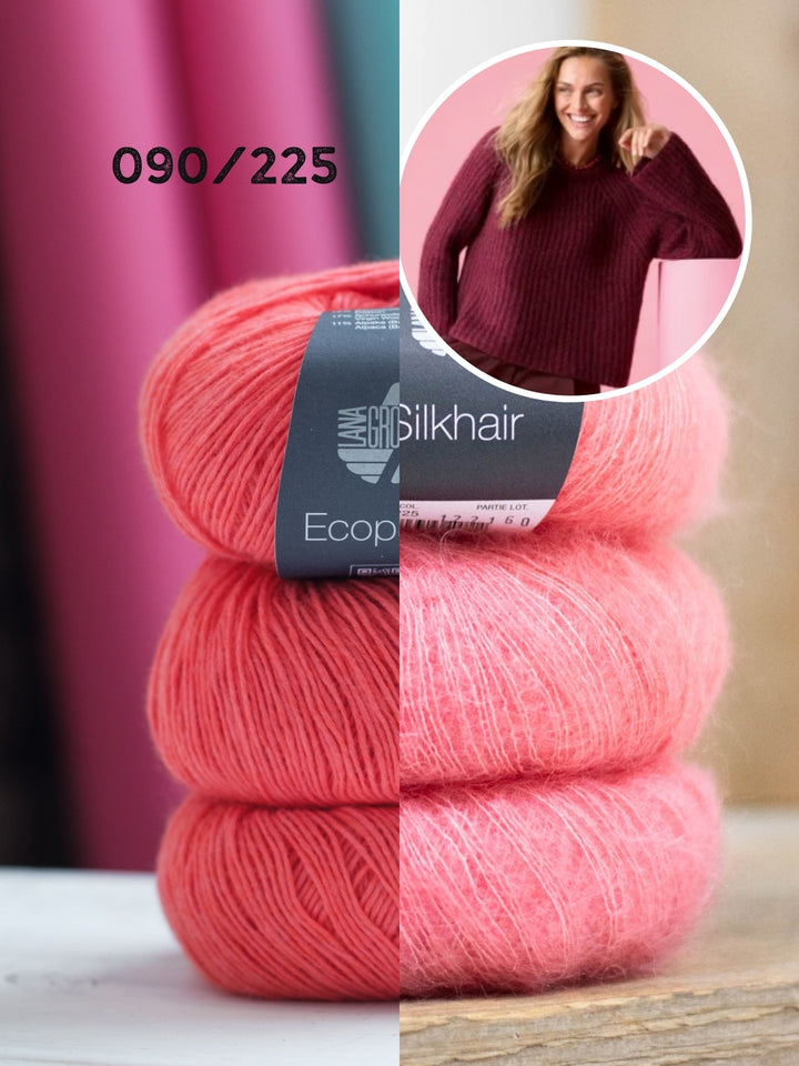 Breipakket Ecopuno &amp; Silkhair trui