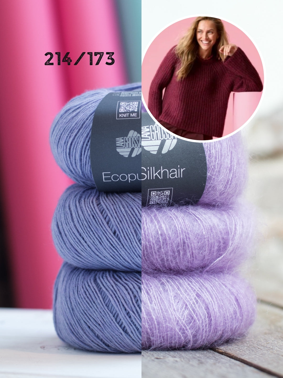 Breipakket Ecopuno &amp; Silkhair trui