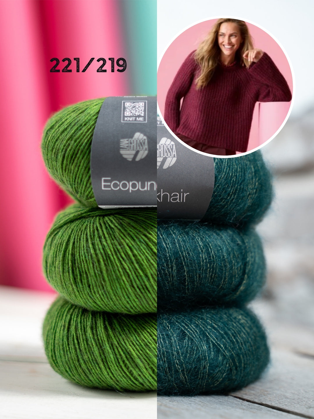 Breipakket Ecopuno &amp; Silkhair trui