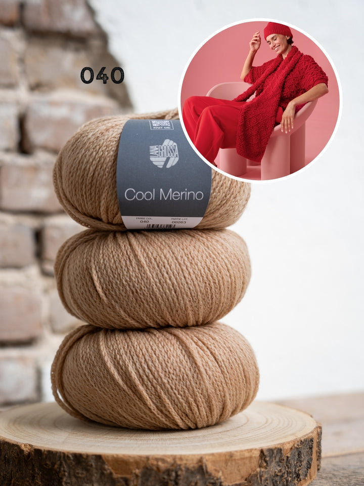 Breipakket Cool Merino sjaal