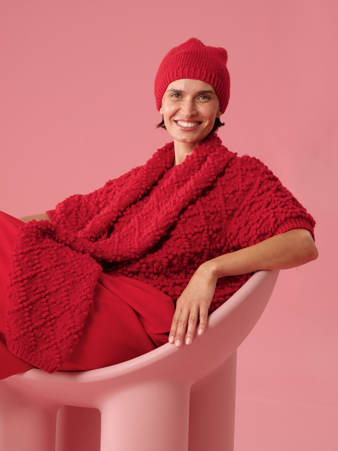 Breipakket Cool Merino trui met noppen