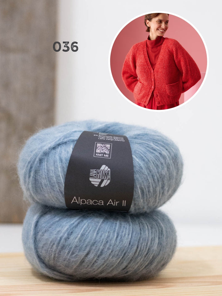 Breipakket Alpaca Air II vest met zakken