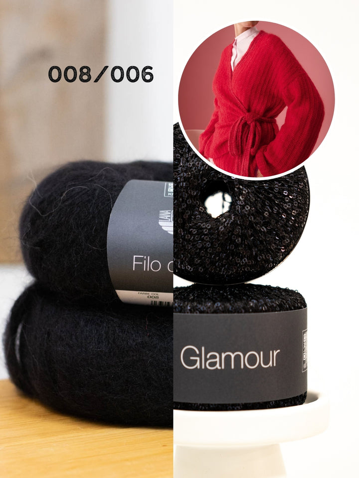 Haakpakket Filo Di Gio &amp; Glamour wikkelvest