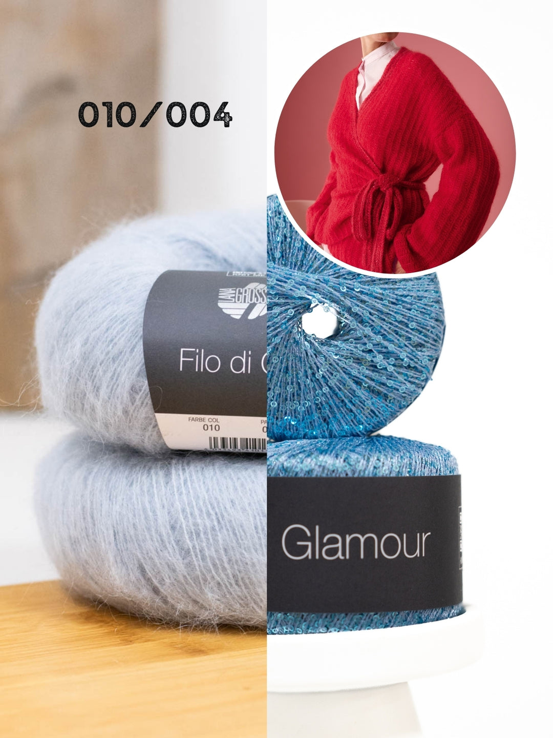 Haakpakket Filo Di Gio &amp; Glamour wikkelvest