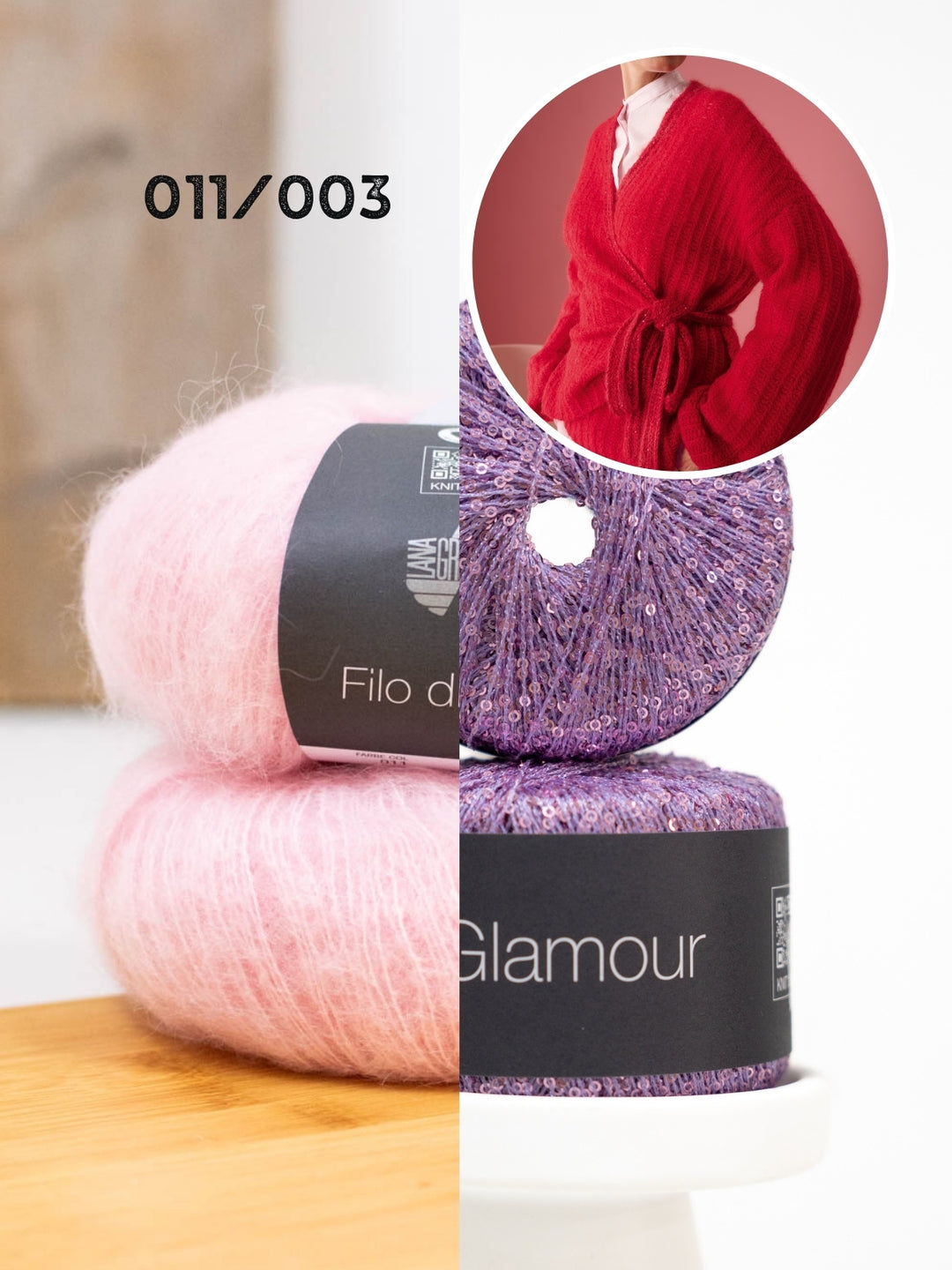 Haakpakket Filo Di Gio &amp; Glamour wikkelvest
