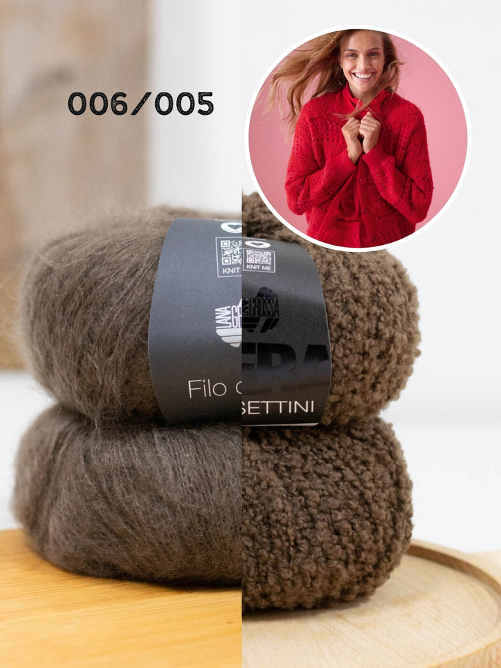 Haakpakket Filo Di Gio &amp; Orsettini vest