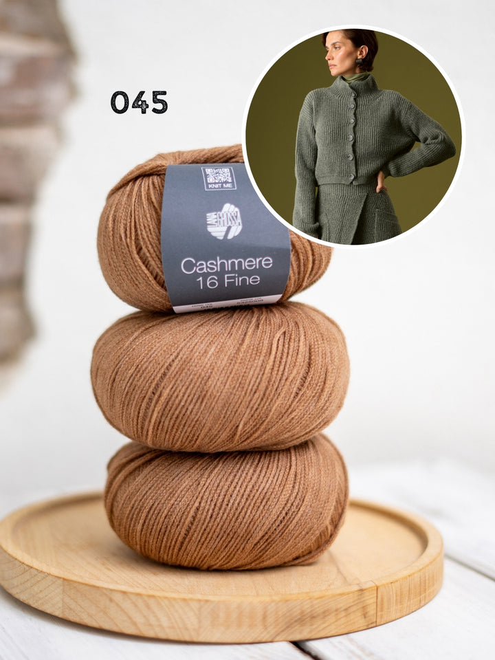Breipakket Cashmere 16 Fine vest