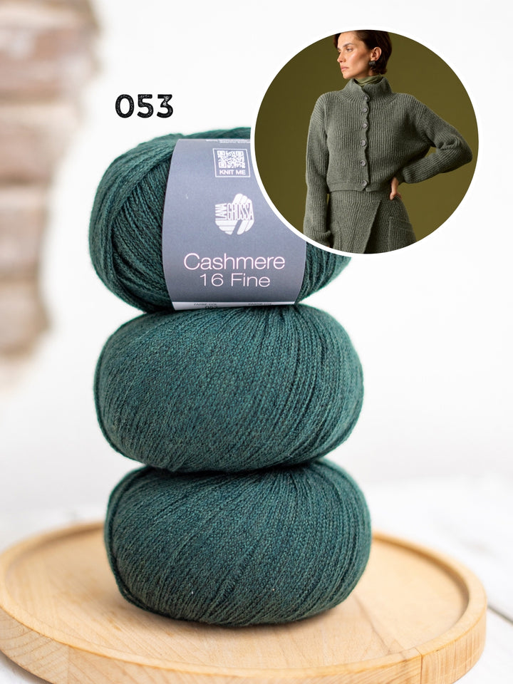 Breipakket Cashmere 16 Fine vest