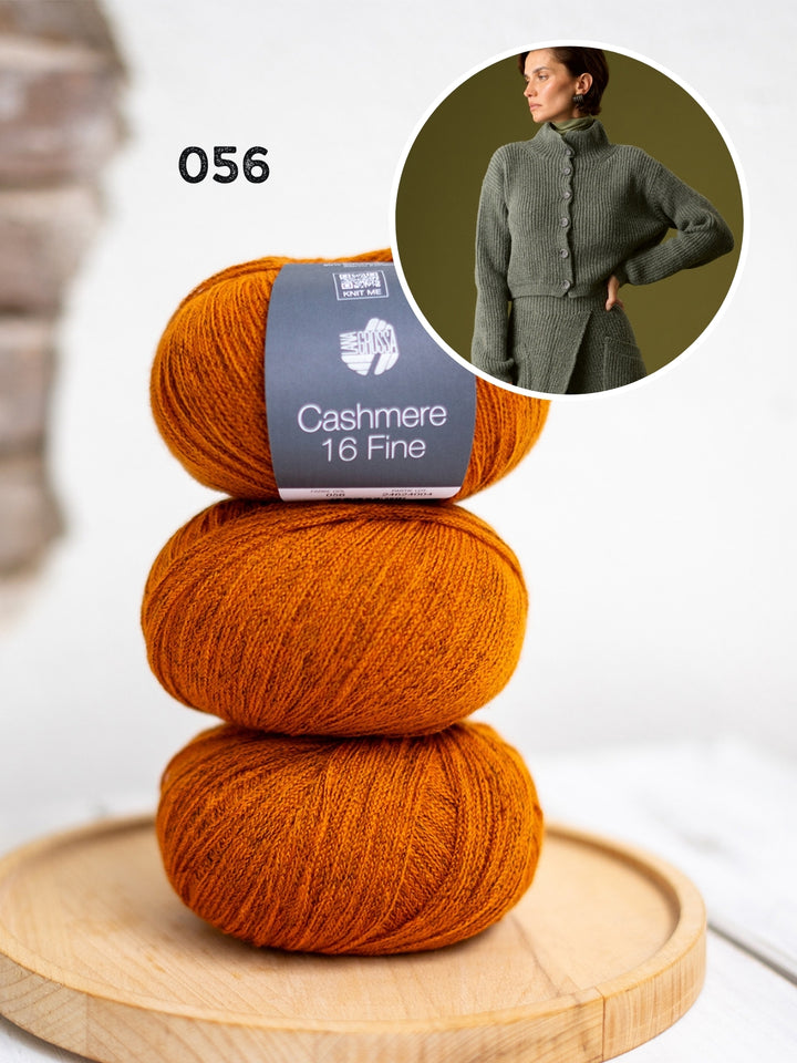 Breipakket Cashmere 16 Fine vest
