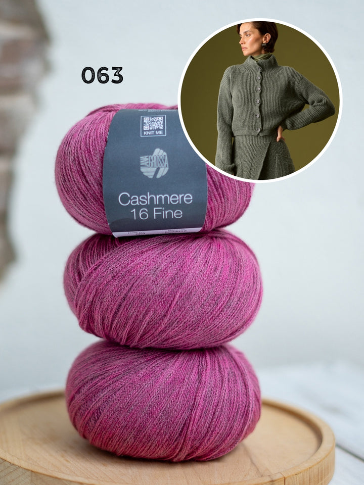 Breipakket Cashmere 16 Fine vest