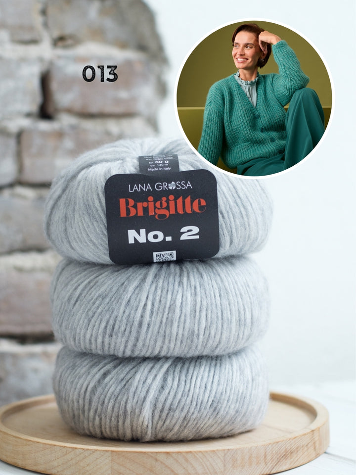 Breipakket Brigitte No. 2 vest met zakken