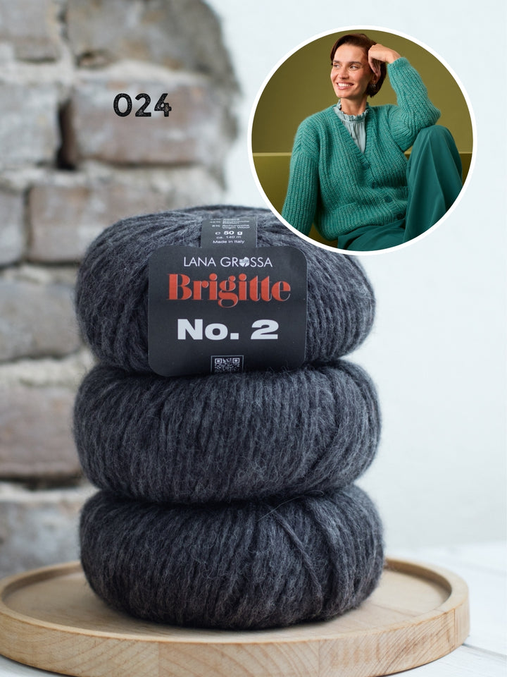 Breipakket Brigitte No. 2 vest met zakken