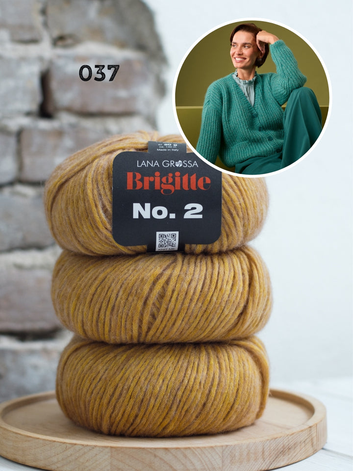 Breipakket Brigitte No. 2 vest met zakken