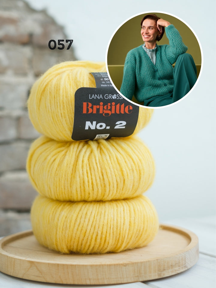 Breipakket Brigitte No. 2 vest met zakken