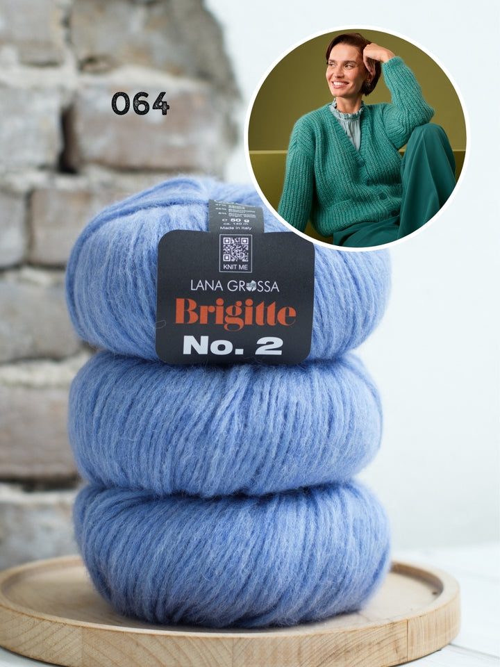 Breipakket Brigitte No. 2 vest met zakken