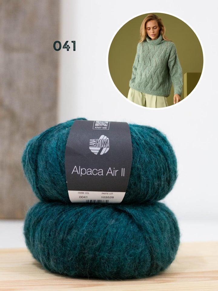 Breipakket Alpaca Air II ajour coltrui